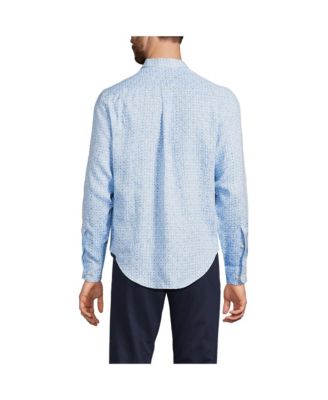 Men's Long Sleeve Linen Shirt