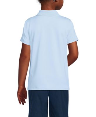 Girls Short Sleeve Feminine Fit Rapid Dry Polo Shirt