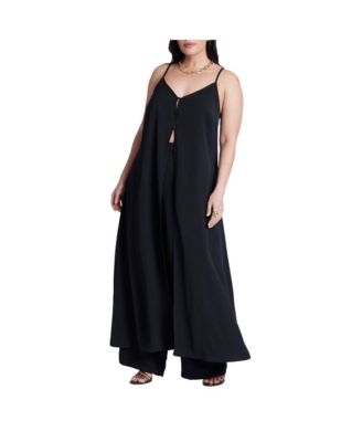 Women's Plus Size Wide Leg Trouser