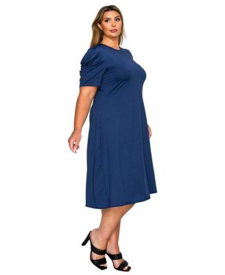 Plus Size Aleyna Flare Dress