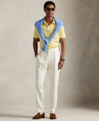 Men's Classic-Fit Stretch Mesh Polo Shirt