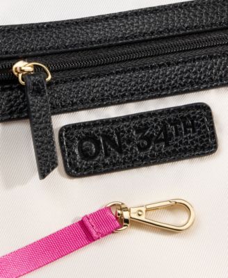 Jyyll Large Solid Tote with Removable Pouch, Exclusively at Macy's