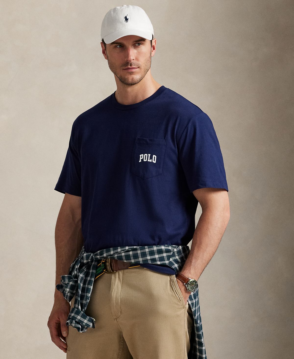 Мужская футболка из джерси Big & Tall Polo Bear