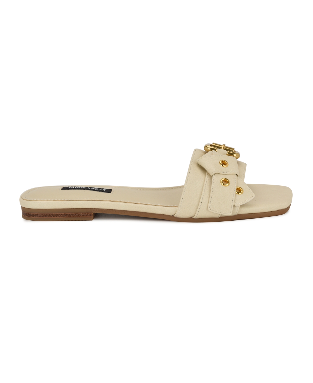 Nine West Missj Slide Sandal In White