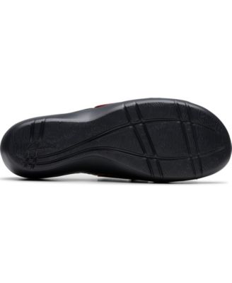 Merliah2 Belle Flower Leather Wedge Sandals