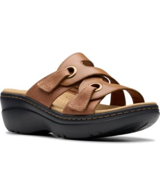 Merliah2 Cove Casual Leather Wedge Sandals