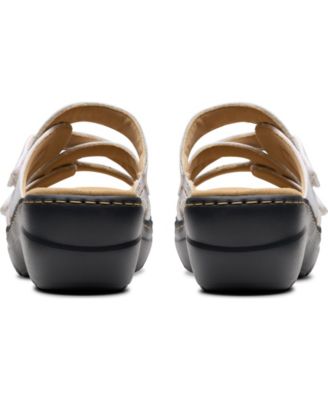 Merliah2 Cove Casual Leather Wedge Sandals