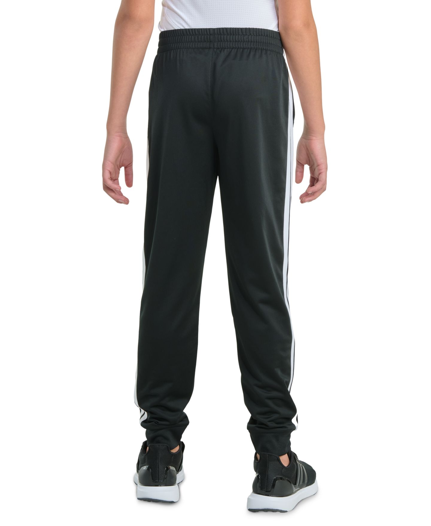 Детские джоггеры adidas Essential 3-Stripe с резинкой на поясе, цвет: Чёрный — фото 2