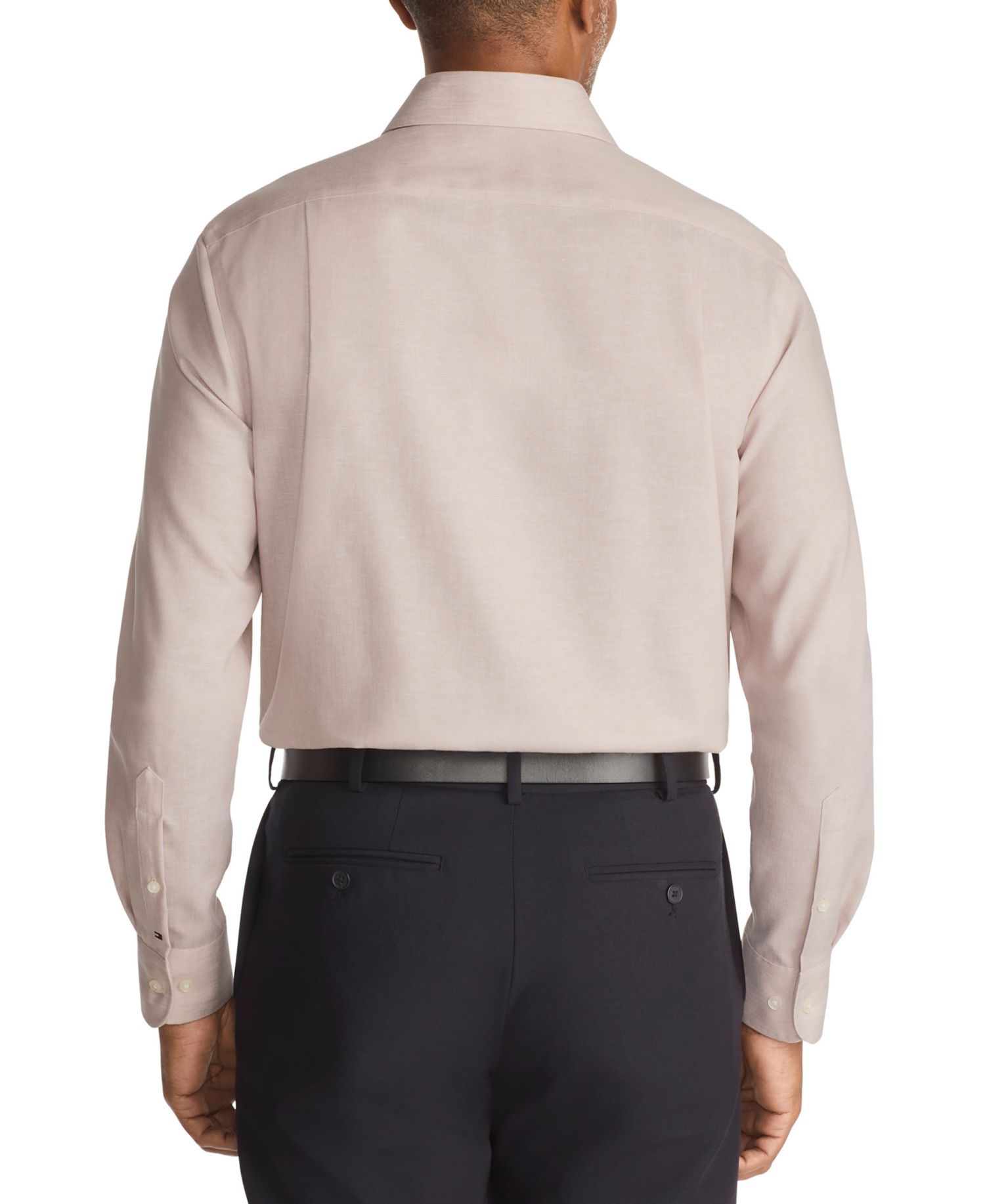 Mens Regular Fit Linen Dress Shirt