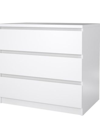 30.31" Wide 3 Drawer Chest