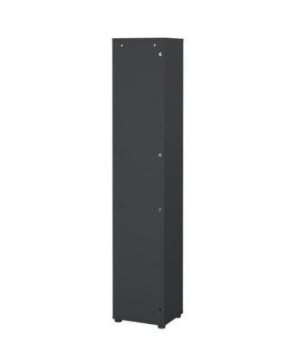 80.59" High 5 Shelf Narrow Bookcase