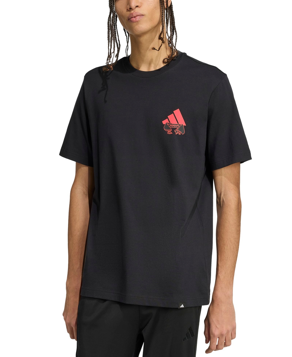 Men's Take Out Graphic T-Shirt - Black /Red