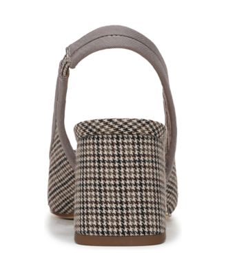 Women's Diane Slingback Block-Heel Ballet Pumps