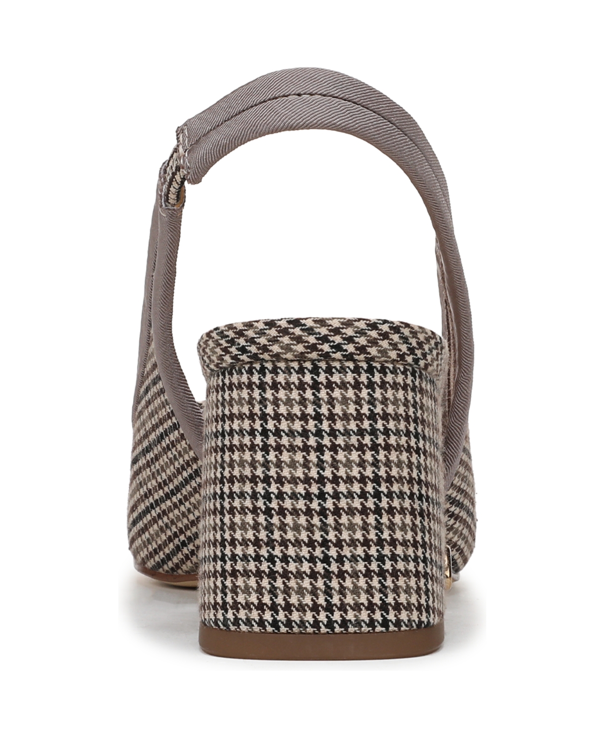 Circus Ny By Sam Edelman Diane Slingback Block-heel Ballet Pumps In Gray