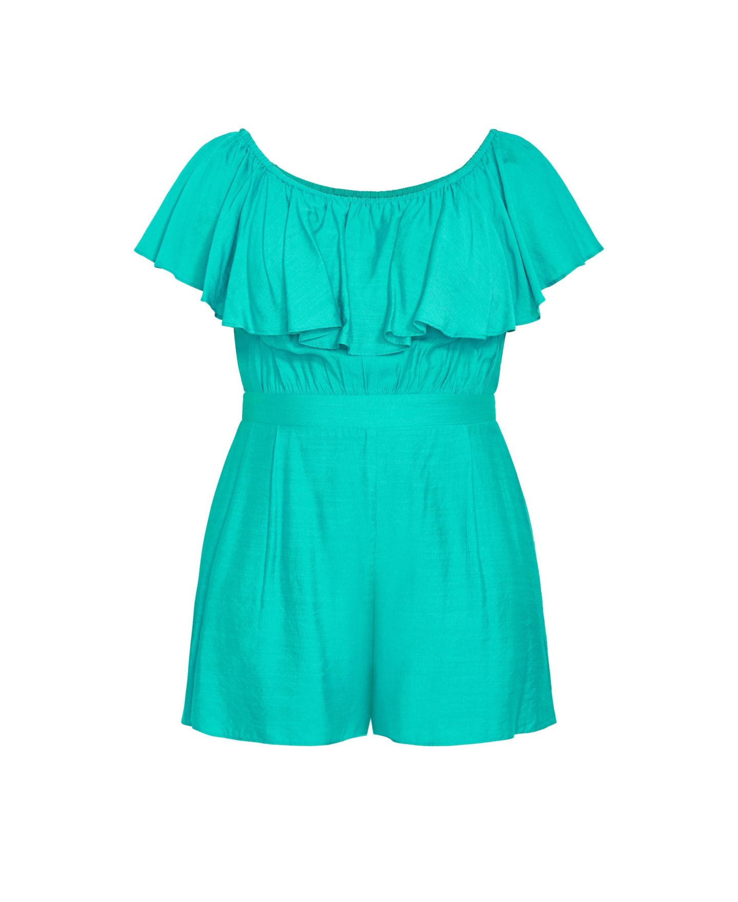 Женские платья CITY CHIC Serene Playsuit, цвет: Аквамариновый — фото 4