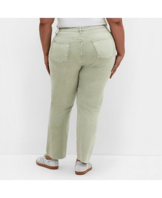 Plus Size Harley Fit Clover Row Straight Jean