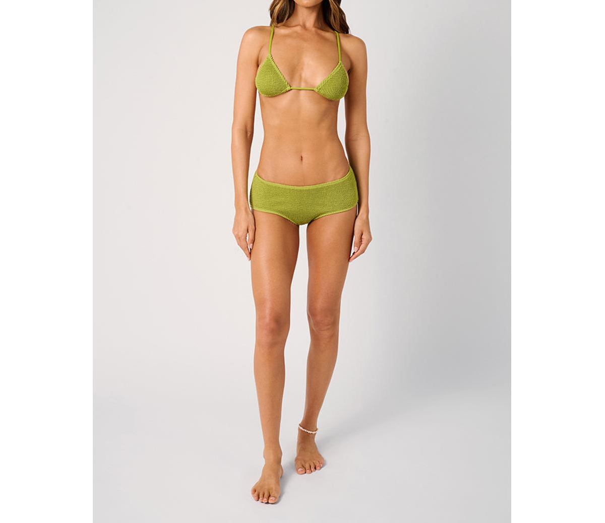 WeWoreWhat Women's Low Rise Swim Short