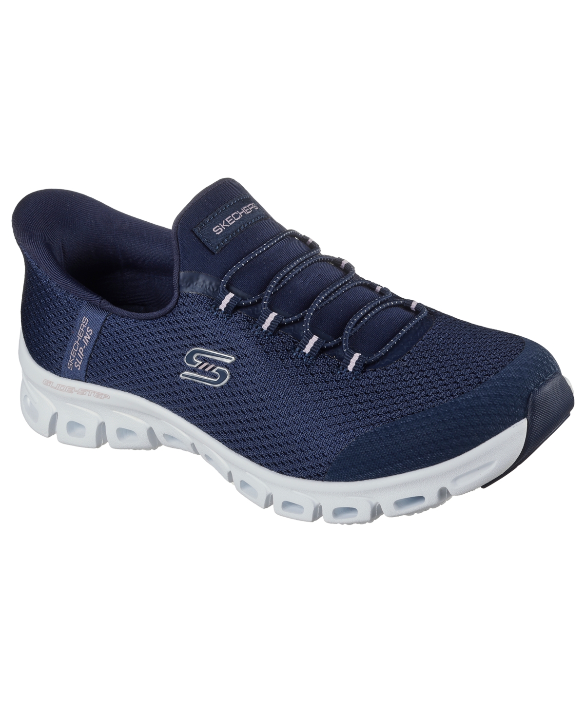 Women's Slip-ins: Glide-Step - Pursuit Walking Sneakers from Finish Line - Navy