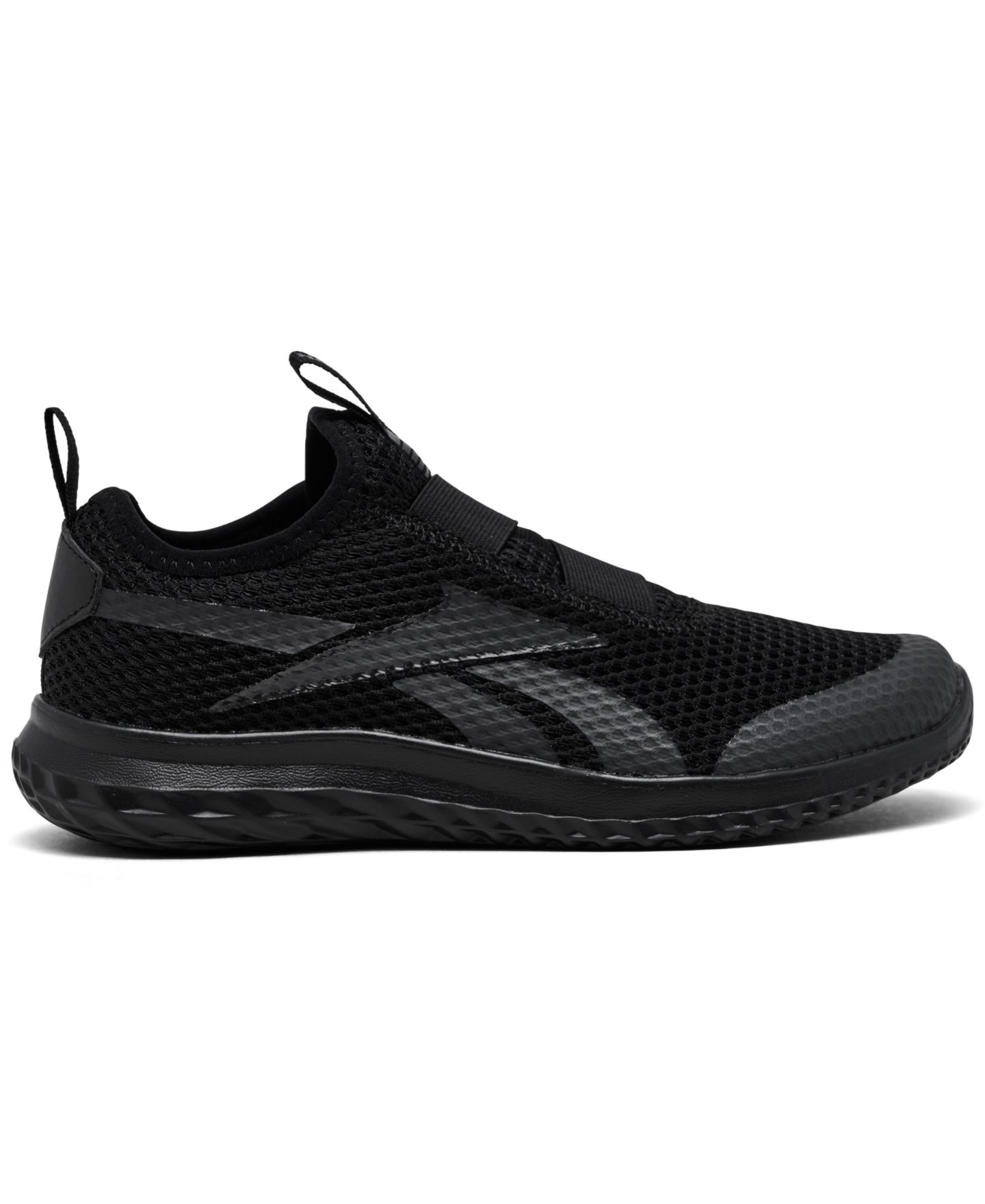 Кроссовки Reebok Rush Runner Slip-On для мальчиков, цвет: Чёрный — фото 2