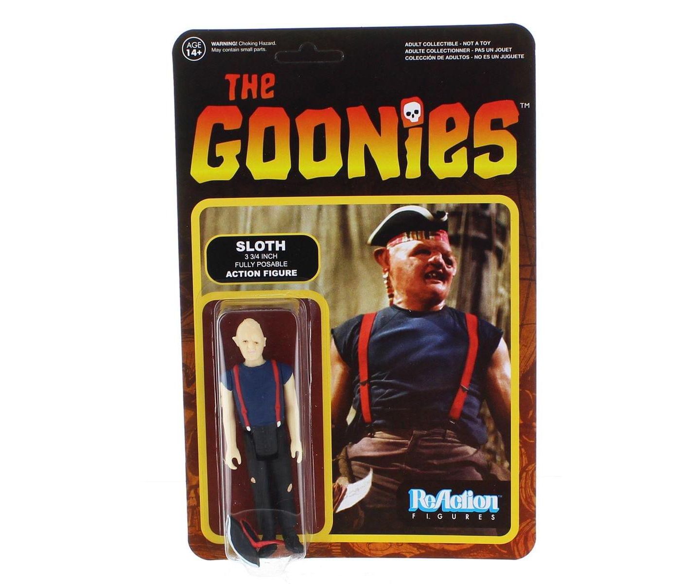 Детская фигурка Funko The Goonies Sloth ReAction 3.75" Action Figure, 14+ Years — фото 2