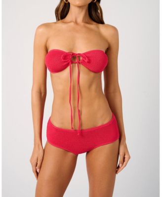 Women's Cross Front Bandeau Top