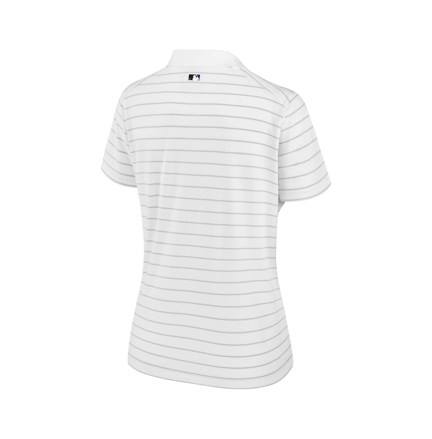 Женское поло Nike White Colorado Rockies Authentic Collection Victory Performance Polo — фото 3