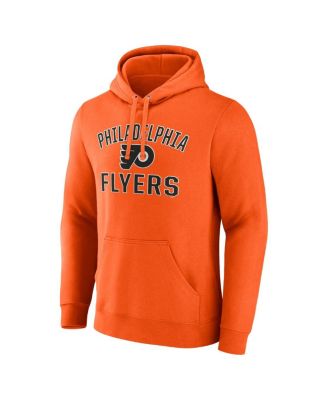 Men's Orange Philadelphia Flyers Victory Arch Pullover Hoodie