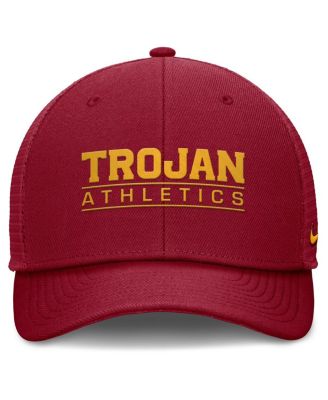 Men's Crimson USC Trojans Rise Adjustable Hat