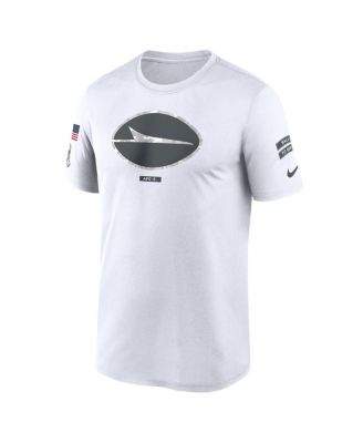 Men's White New York Jets 2024 Salute to Service Legend Performance T-Shirt