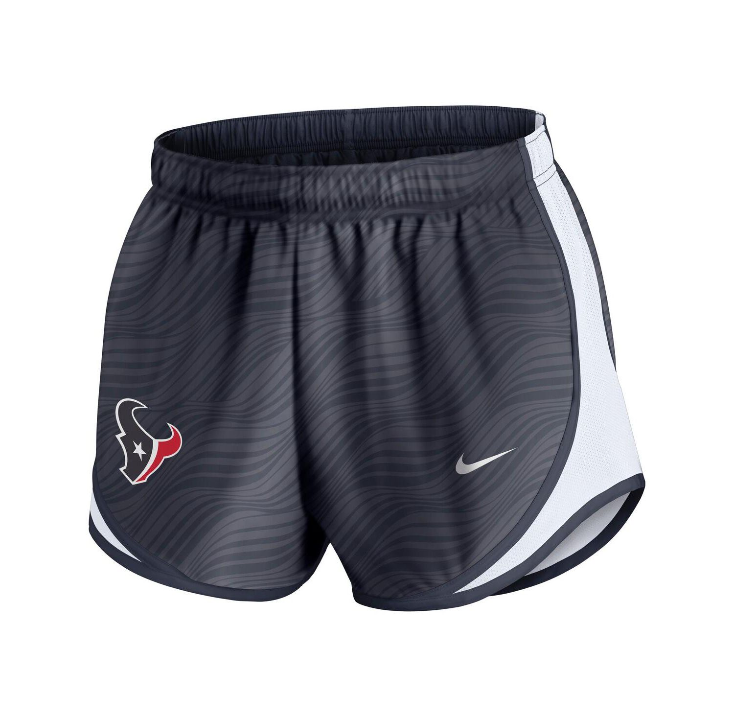 Women's Navy Houston Texans Tempo Performance Shorts