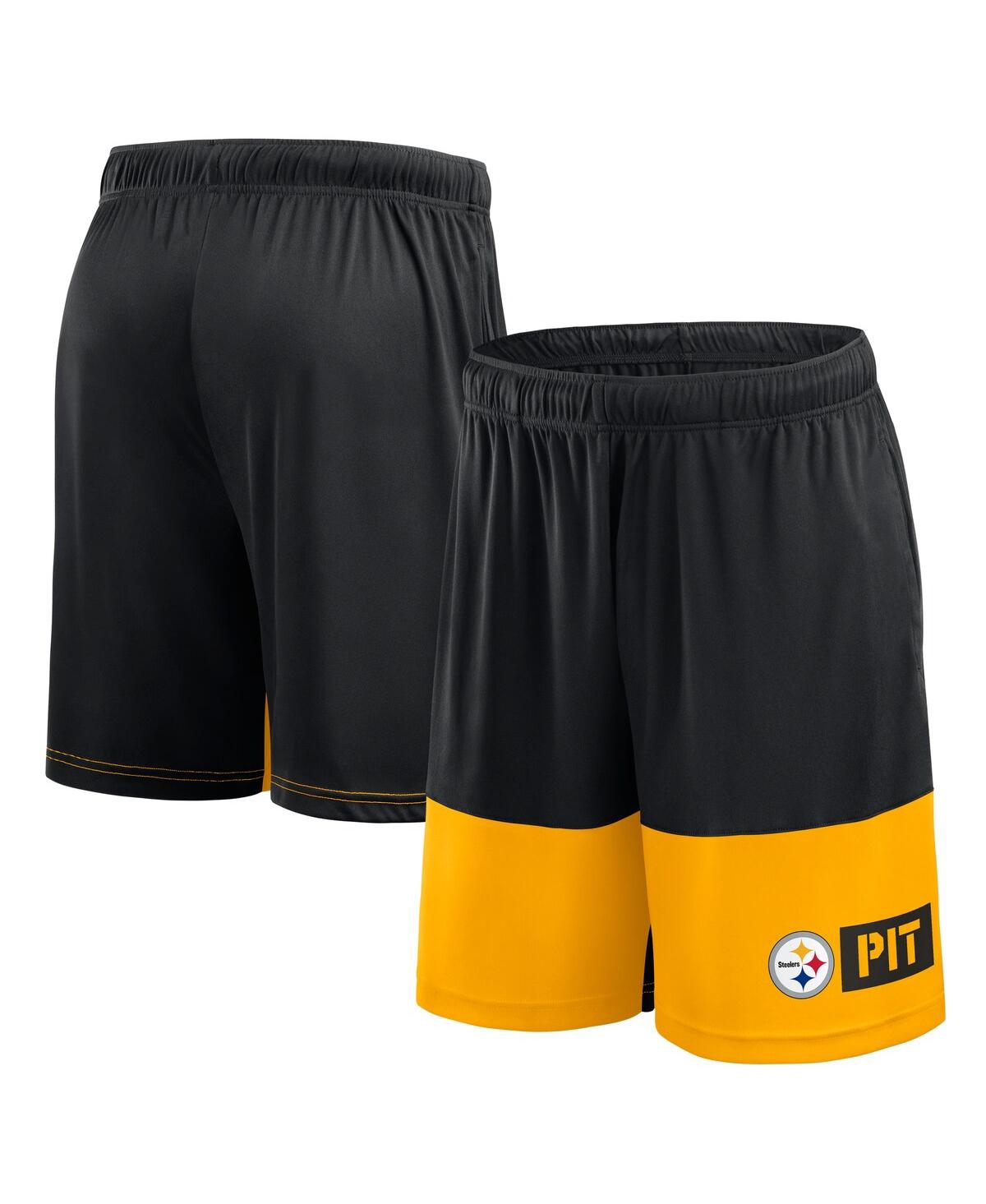 Men's Black Pittsburgh Steelers Best of the Best Shorts - Black