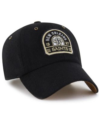 x Stoney Clover Lane Men's and Women's Black New Orleans Saints Field Goal Clean Up Adjustable Hat