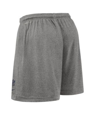 Men's Navy Denver Broncos Sideline Reversible Performance Shorts