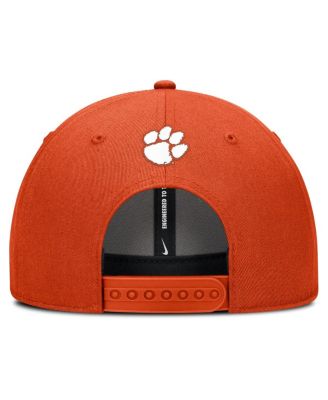 Men's Orange Clemson Tigers Rise Practice Adjustable Hat