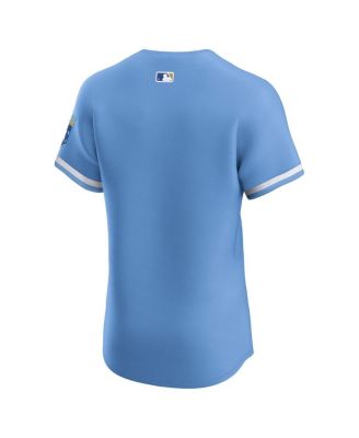 Men's Light Blue Kansas City Royals Alternate Elite Jersey