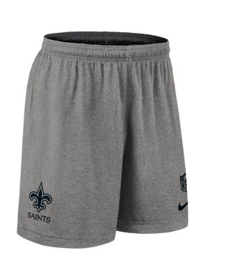 Men's Black New Orleans Saints Sideline Reversible Performance Shorts