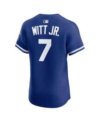 Men's Bobby Witt Jr. Royal Kansas City Royals Alternate 2 Elite Player Jersey