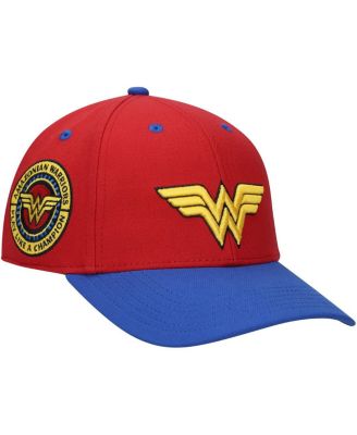 Lids - Big Boys and Girls Red Wonder Woman Adjustable Hat