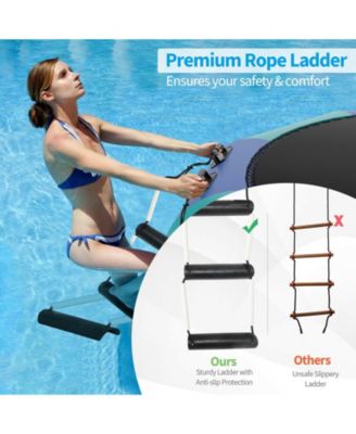 15 Feet Inflatable Splash Padded Water Bouncer Trampoline