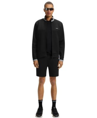 Men's Cotton-Blend Zip-Up Sweatshirt