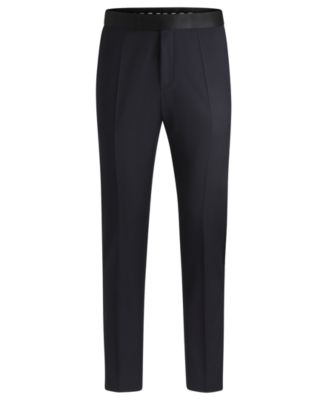 Men's Slim-Fit Tuxedo Trousers