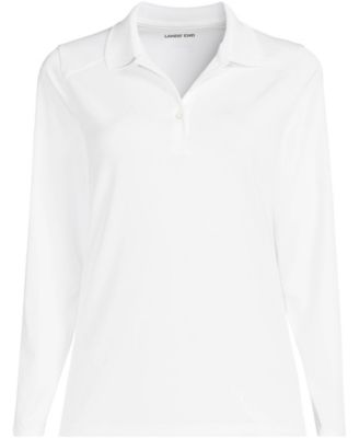Women's Long Sleeve Feminine Fit Rapid Dry Polo Shirt