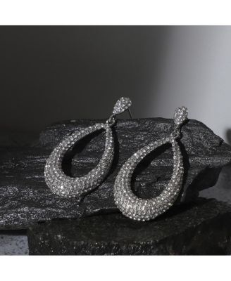 Hollow Pear Drop Earrings