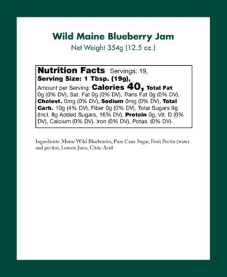 Holiday Blueberry Breakfast Gift Box, 4 Piece Set