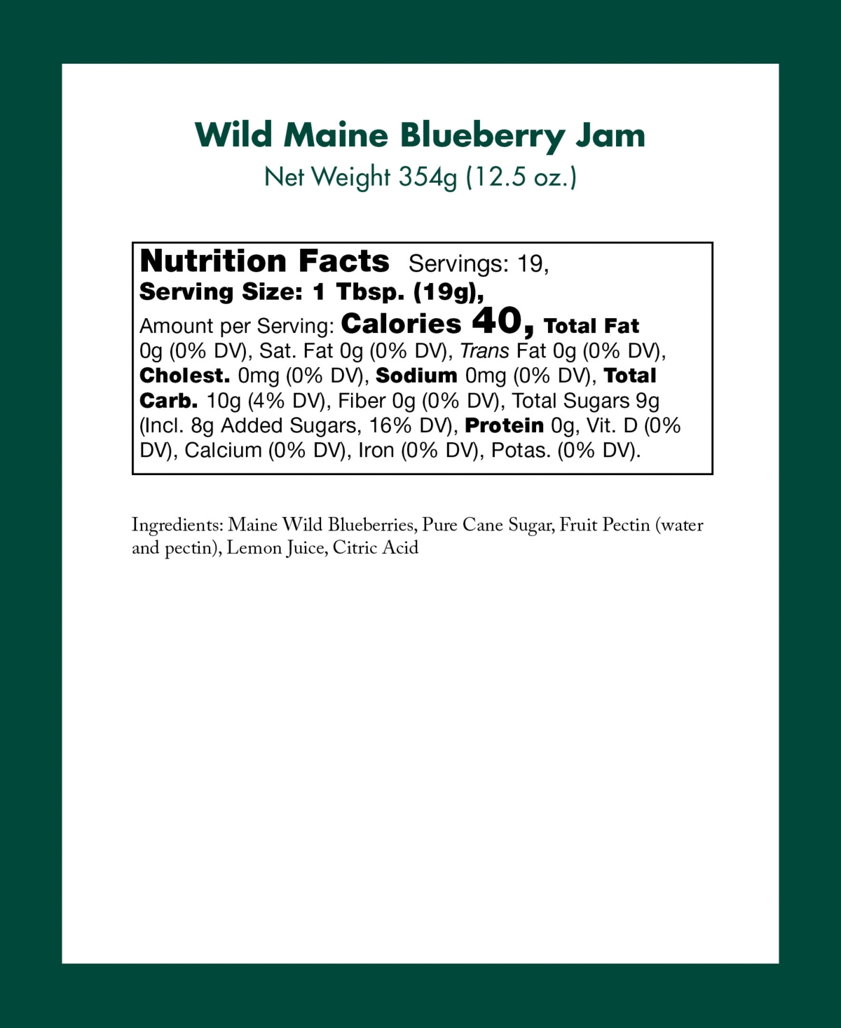 Stonewall Kitchen Holiday Blueberry Breakfast Gift Box, 4 Piece Set