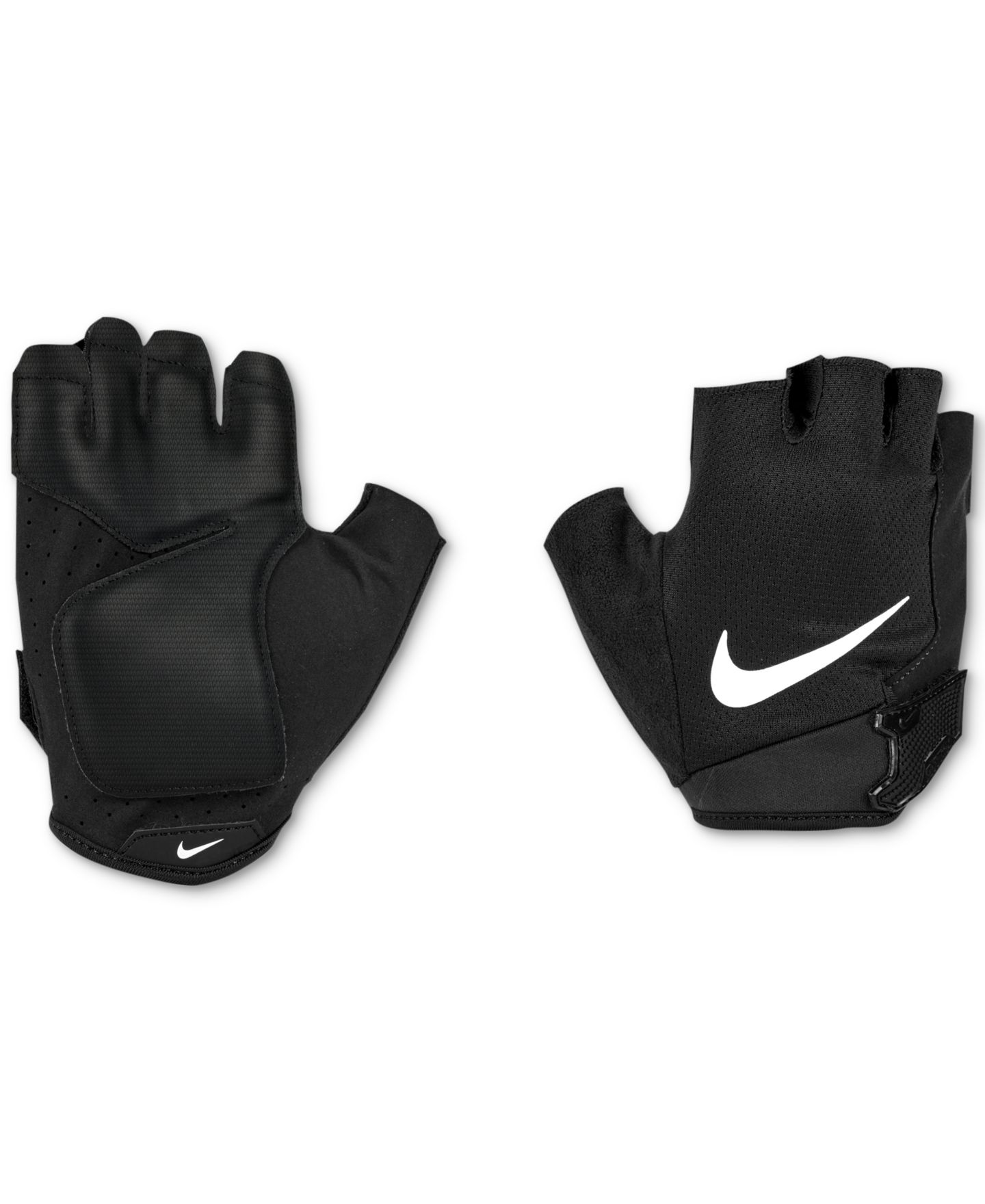 Мужские перчатки Nike Vapor Elite Fitness, цвет: Чёрный / Белый — фото 1