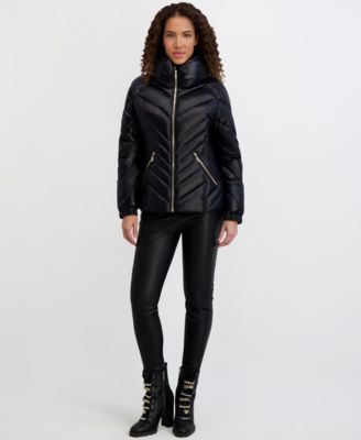 Women's Pillow-Collar Puffer Coat