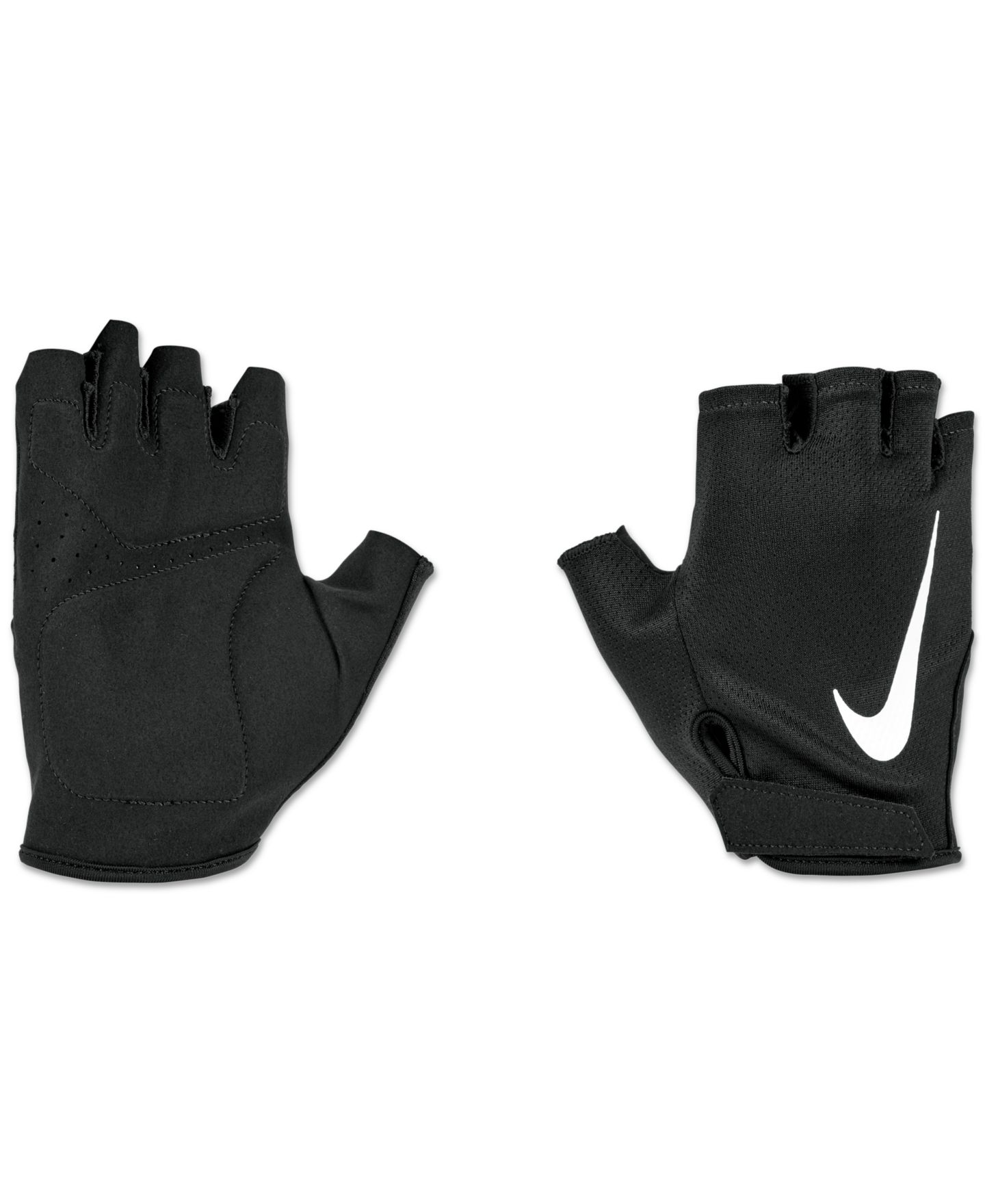 Мужские перчатки Nike Gym Essential Fitness, цвет: Чёрный / Белый — фото 1
