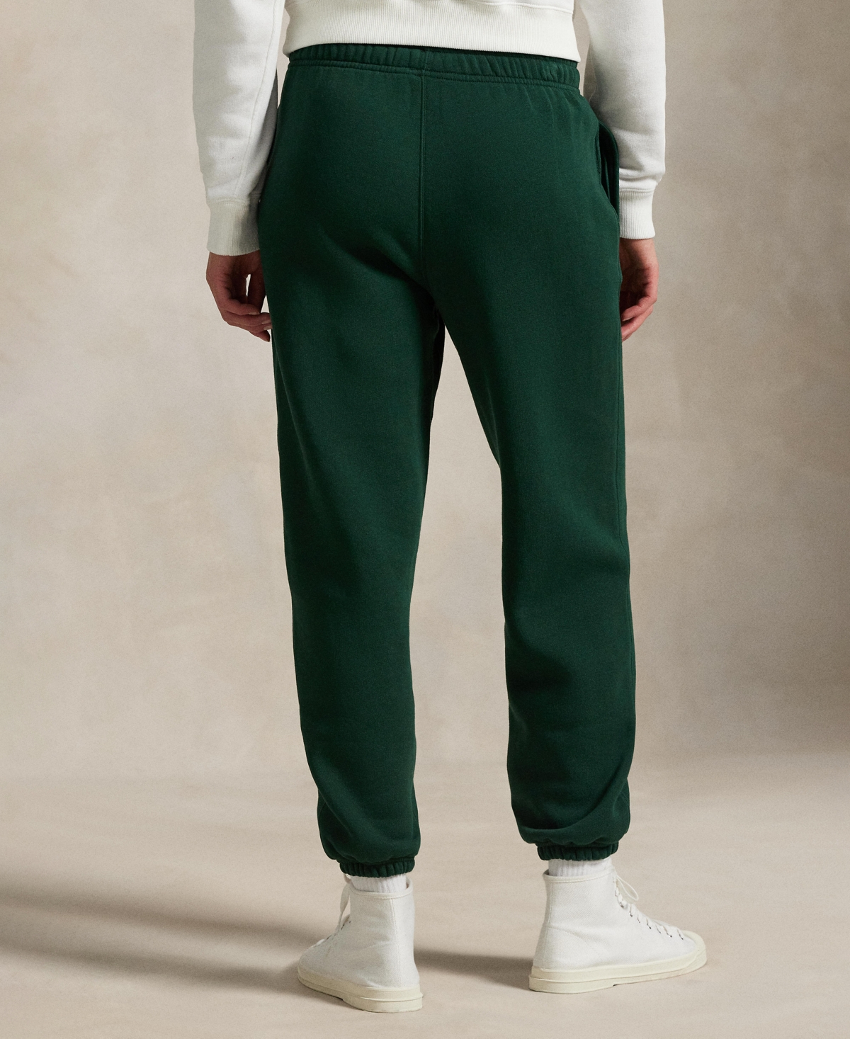 Polo Ralph Lauren Womens Northwest Pine Branded Elasticated-waist Cotton-blend Jogging Bottoms In Green