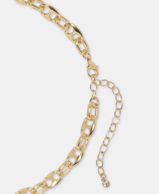 Link Collar Necklace, 16" + 3" extender, Macy's Exclusive